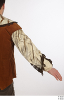  Photos Man in Historical Medieval Suit 4 15th century Medieval Clothing arm sleeve 0004.jpg